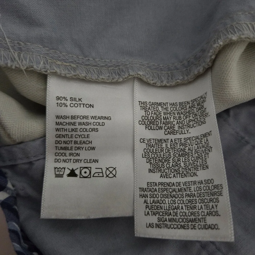 Tommy Bahama‎ Shorts Grey Silk Cotton Casual Mens Size 40